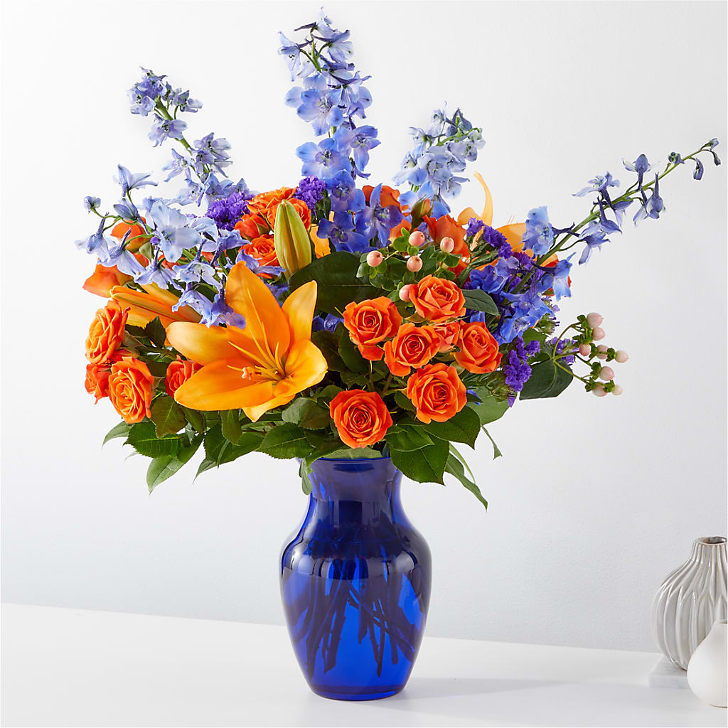 Radiant Citrus Bouquet – Wolf Luna Bloom Llc, Plant City FL