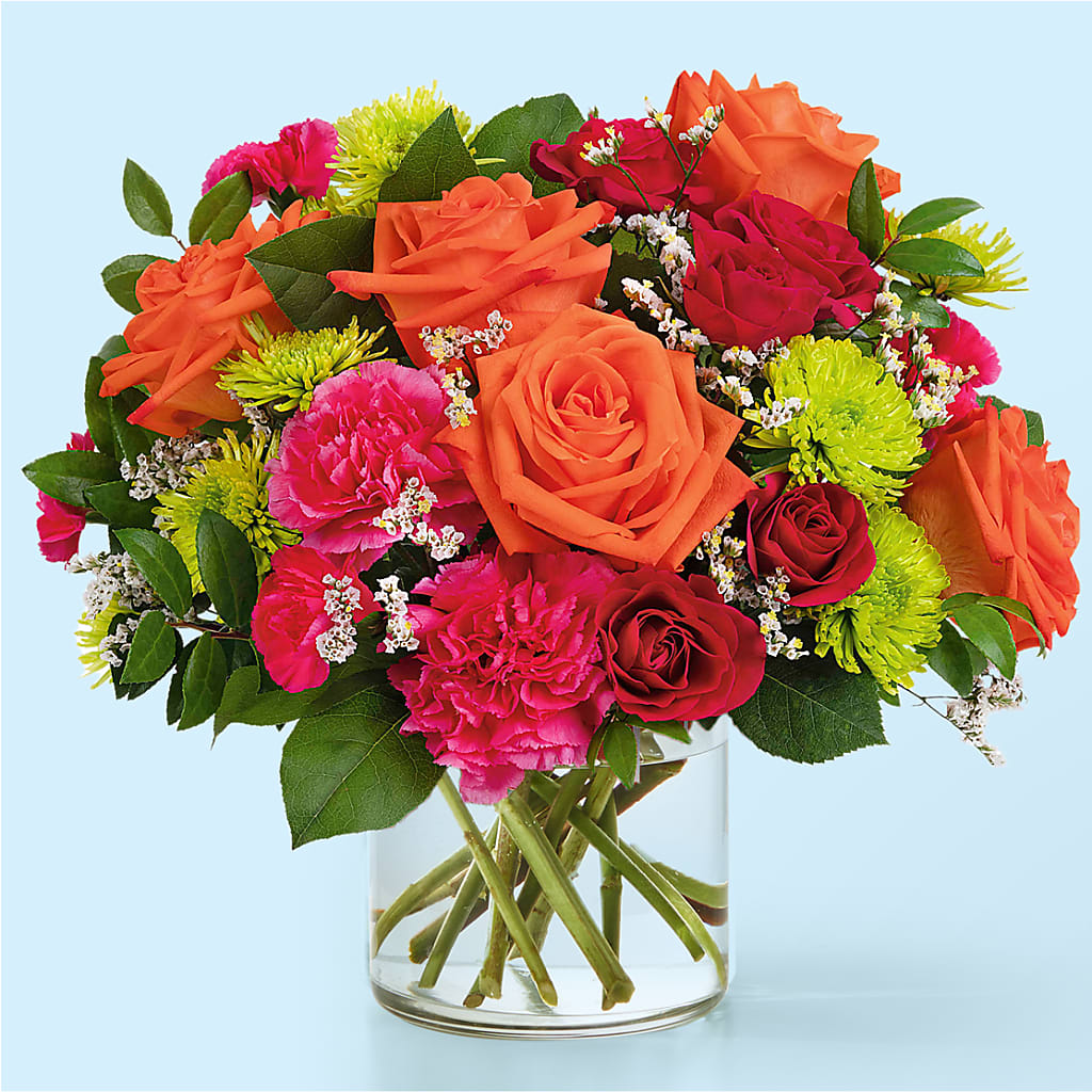 Colorful Carnival Bouquet – Wolf Luna Bloom Llc, Plant City FL