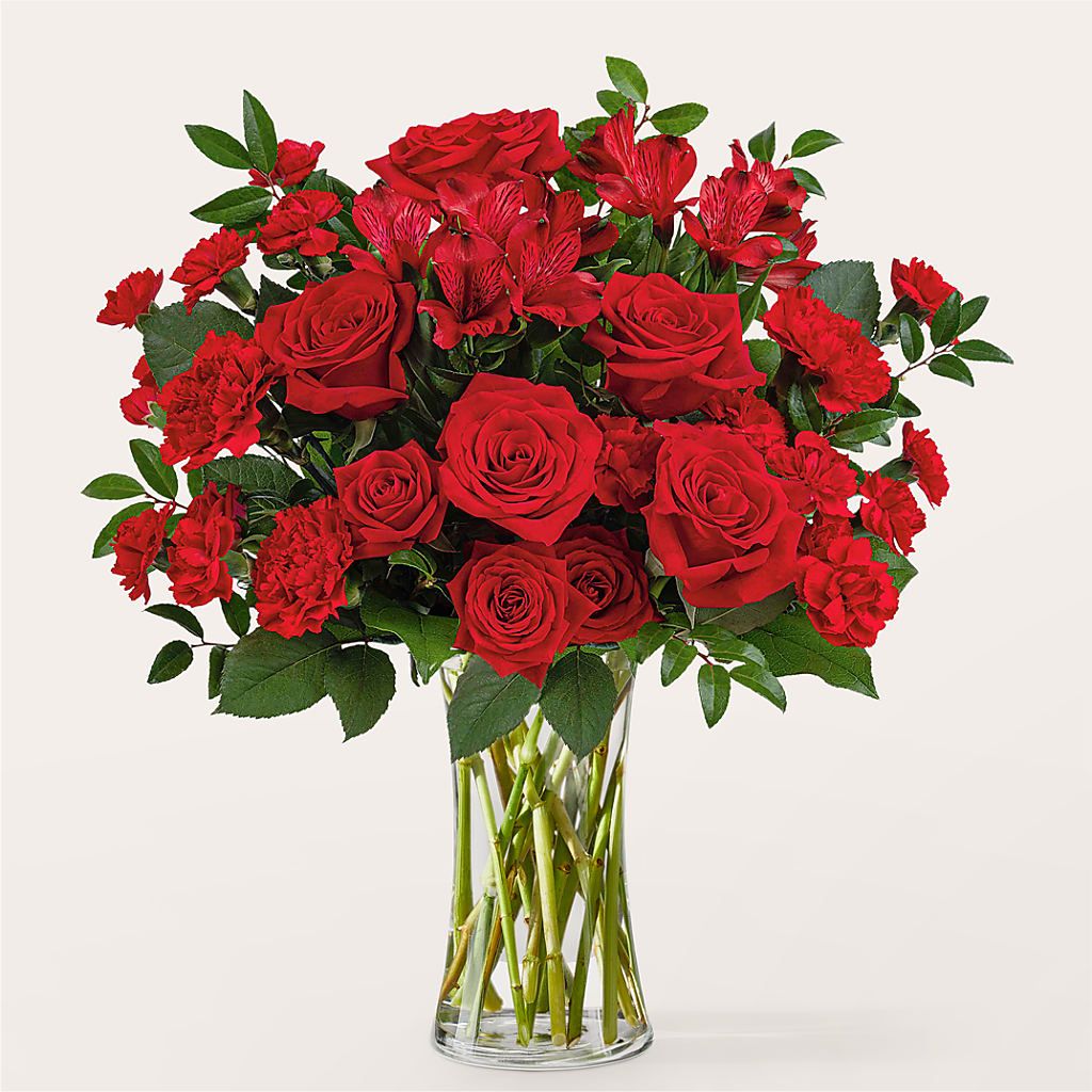 Brilliant Ruby Bouquet – Wolf Luna Bloom Llc, Plant City FL