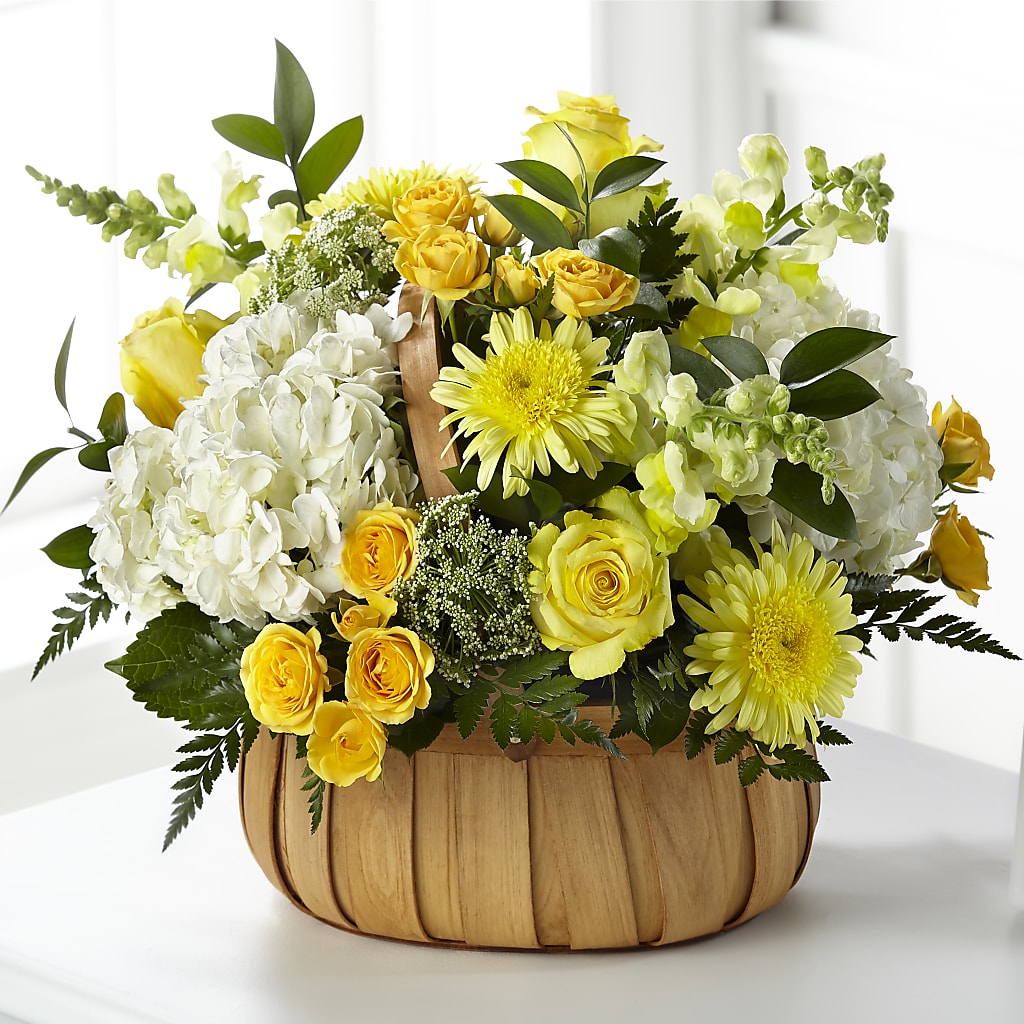 Rustic Remembrance Basket – Wolf Luna Bloom Llc, Plant City FL