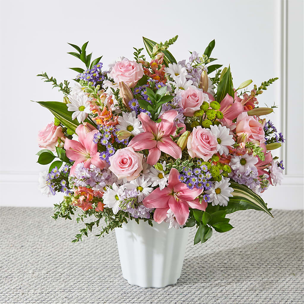 Abundant Compassion Floor Basket – Wolf Luna Bloom Llc, Plant City FL
