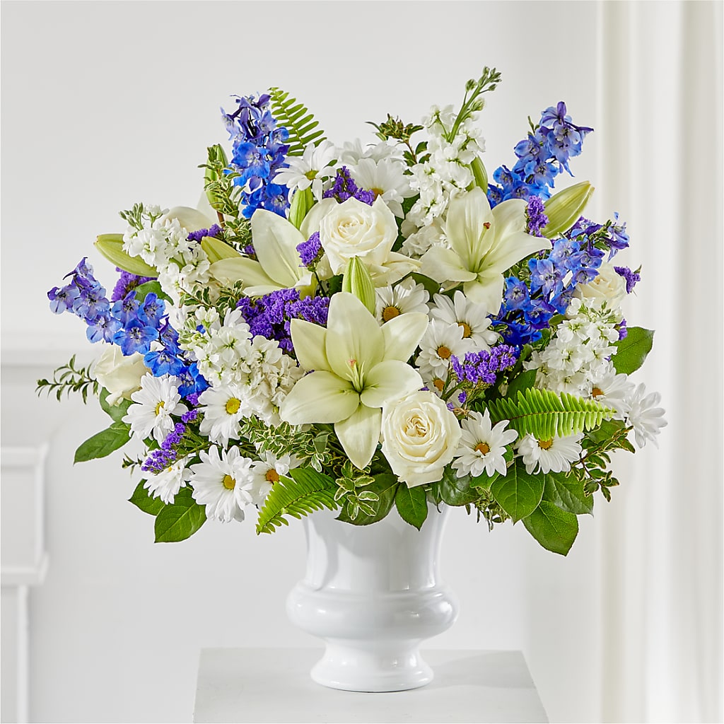 Expressions of Hope Urn Arrangement – Wolf Luna Bloom Llc, Plant City FL