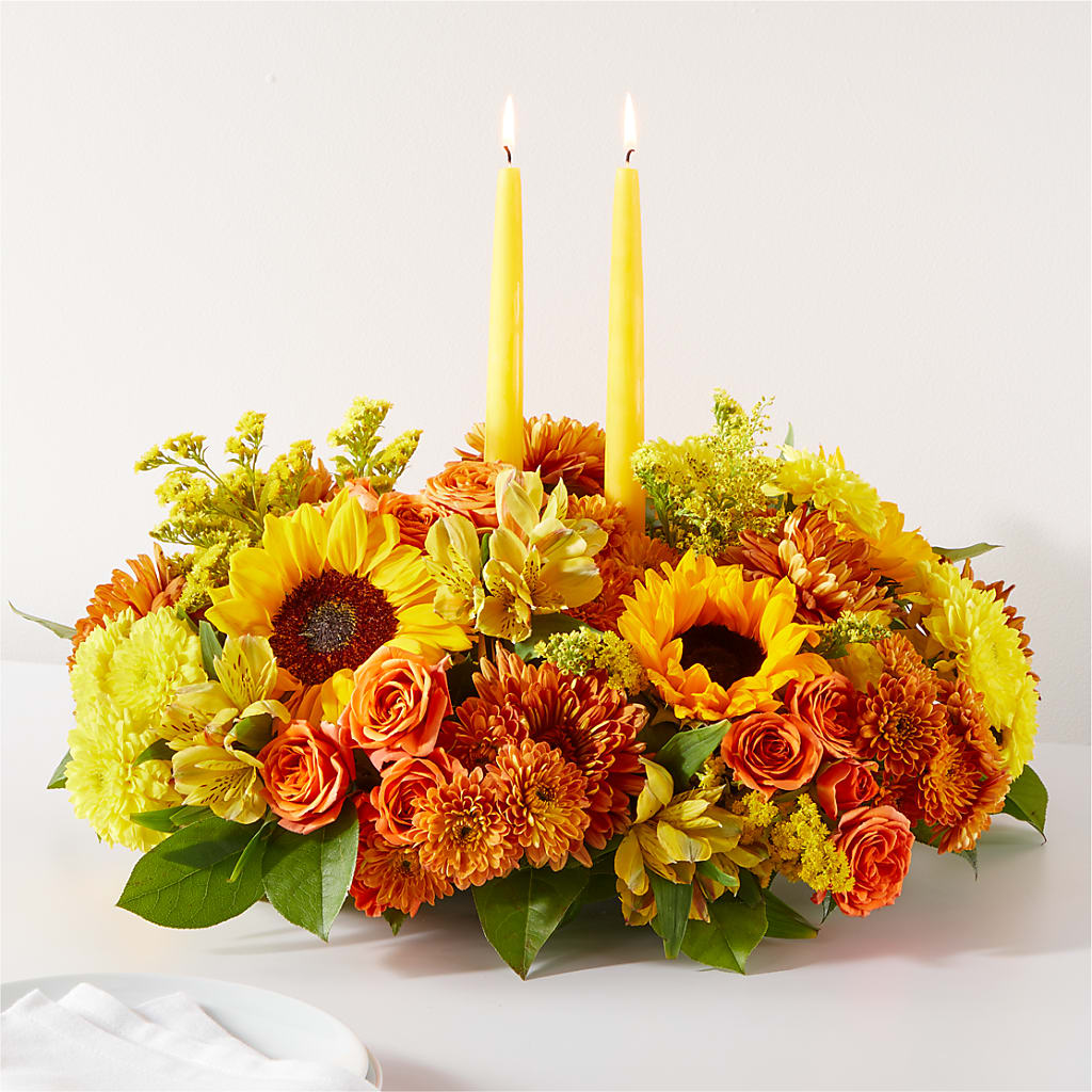 Autumn Harmony Centerpiece – Wolf Luna Bloom Llc, Plant City FL