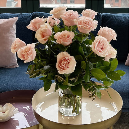 Long Stem Pink Rose Bouquet –  Wolf Luna Bloom Llc, Plant City FL