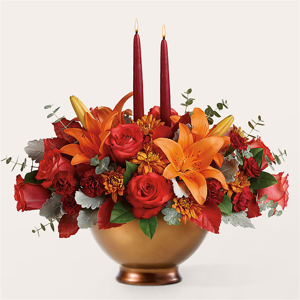 Fruits of Fall Centerpiece –  Wolf Luna Bloom Llc, Plant City FL