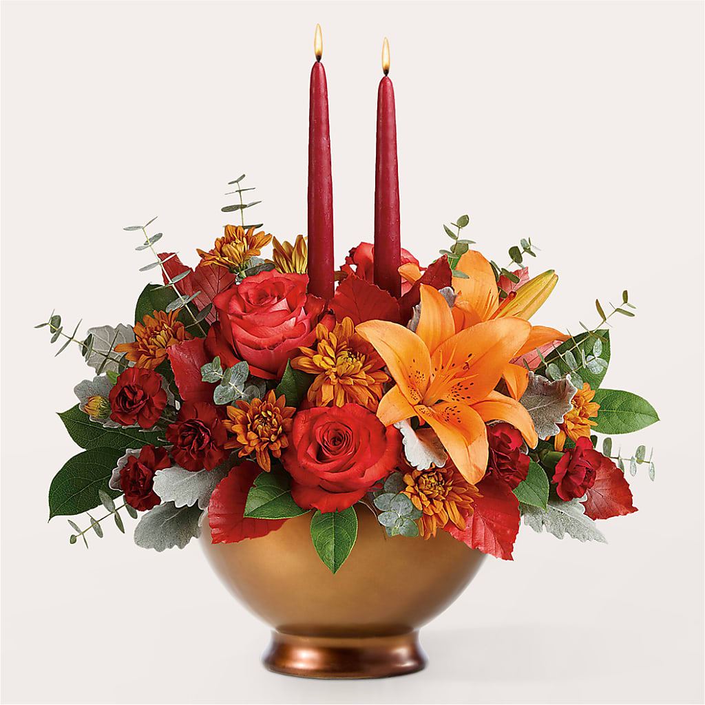 Fruits of Fall Centerpiece –  Wolf Luna Bloom Llc, Plant City FL