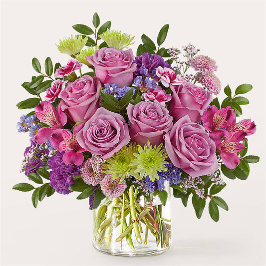 Glass Half Full Bouquet –  Wolf Luna Bloom Llc, Plant City FL