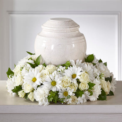 Ivory Gardens Cremation Adornment –  Wolf Luna Bloom Llc, Plant City FL