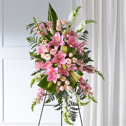 Elegant Embrace Standing Spray –  Wolf Luna Bloom Llc, Plant City FL