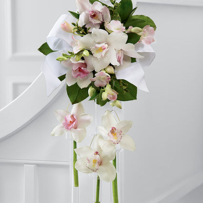 Perfect Entrance Pew Arrangement –  Wolf Luna Bloom Llc, Plant City FL