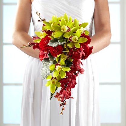 Elegant Orchid Bouquet –  Wolf Luna Bloom Llc, Plant City FL