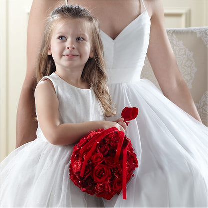 Pure at Heart Flower Girl Arrangement –  Wolf Luna Bloom Llc, Plant City FL